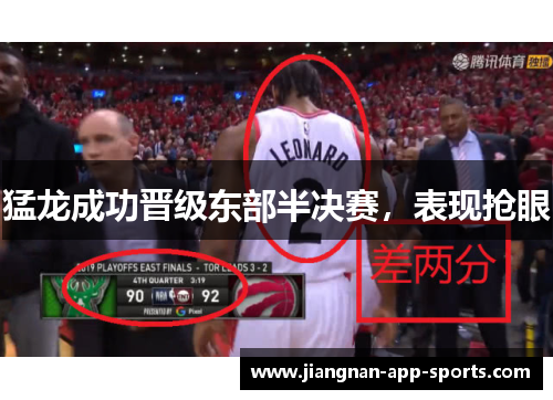 猛龙成功晋级东部半决赛，表现抢眼